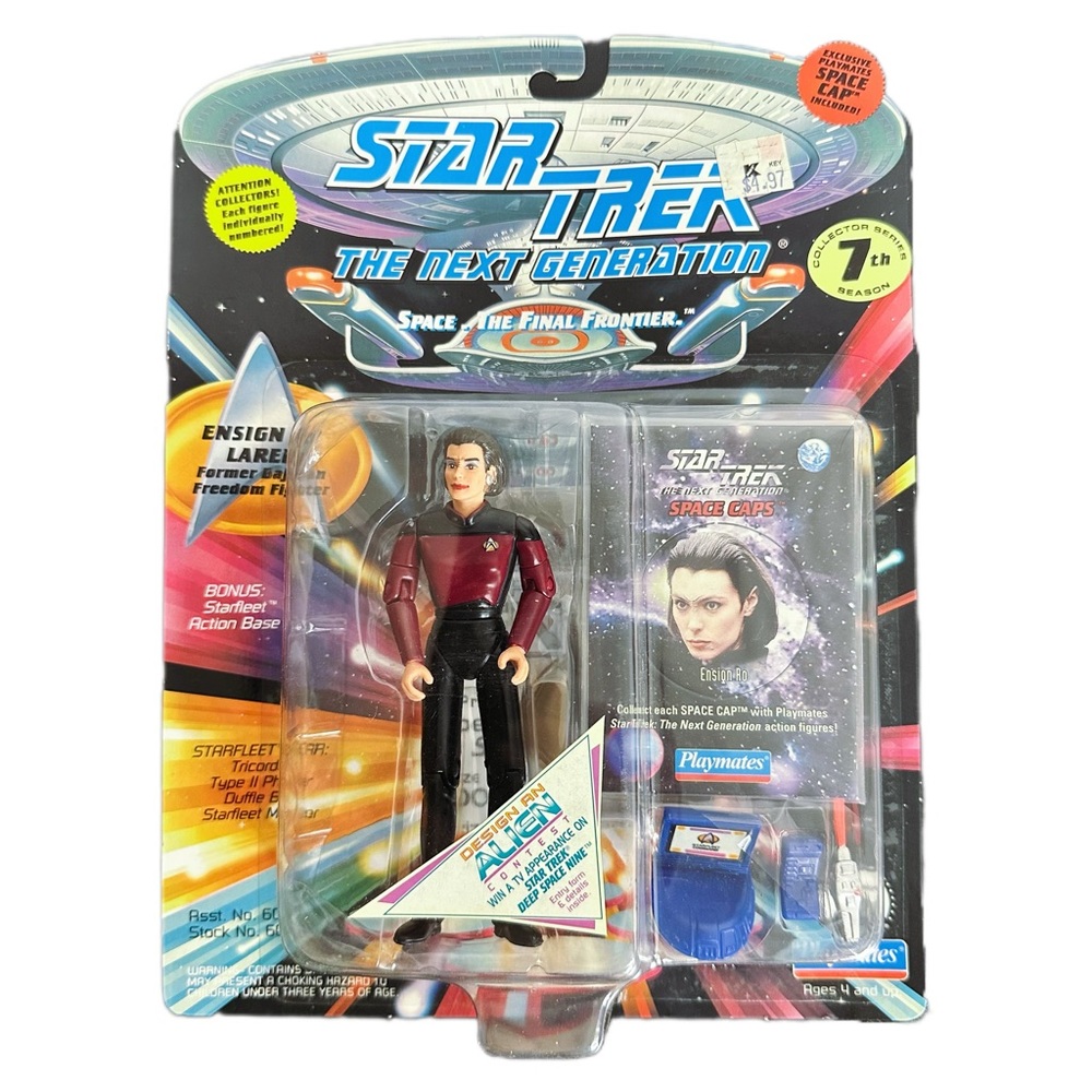 Star Trek The Next Generation ENSIGN RO LAREN 1994 Playmates Figure NEW SEALED!
